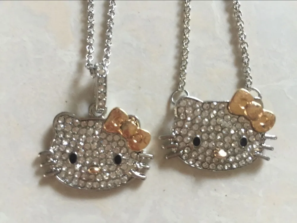 Лидер продаж Для женщин летние бижутерия с прозрачными стразами бантом Hello