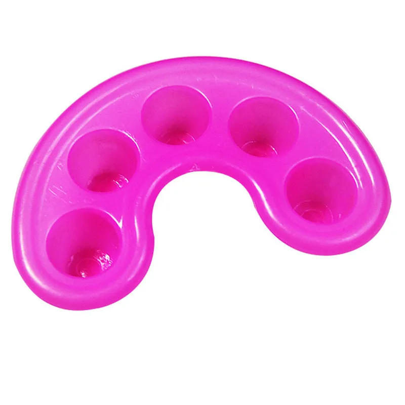 3 шт. Rebune Сделай Сам лак для ногтей рук Замачивание чаши 5 отверстий Гель мытье