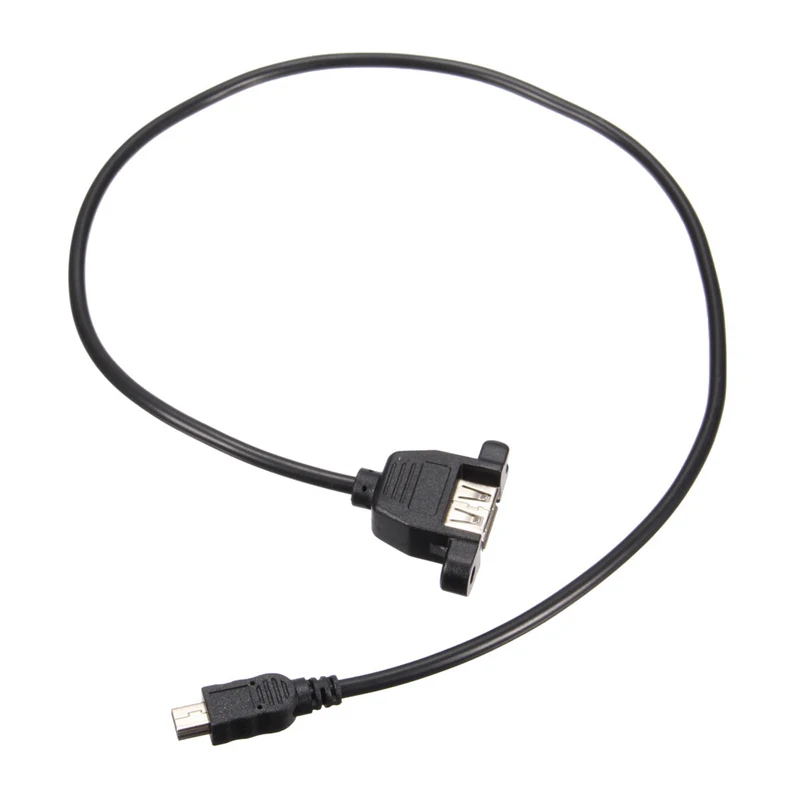 LEORY новый высококачественный Портативный 50 см 5 контактный мини USB штекер на 2 0