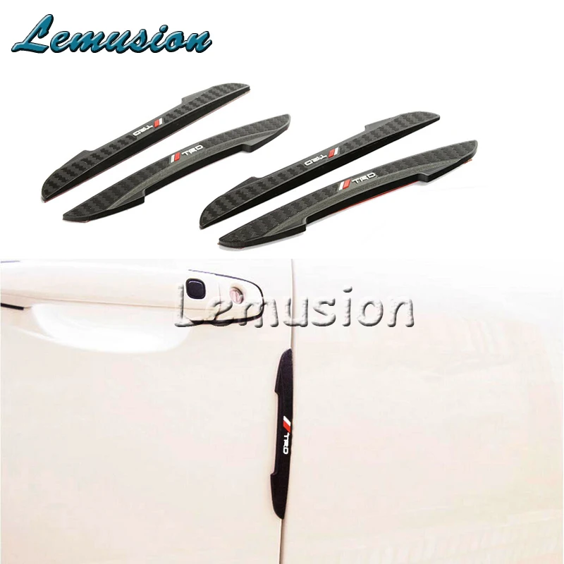4X стикер для бампера двери автомобиля Volkswagen VW Polo Passat B5 B6 CC Golf 4 5 6 7 Touran T5 Tiguan Bora Scirocco