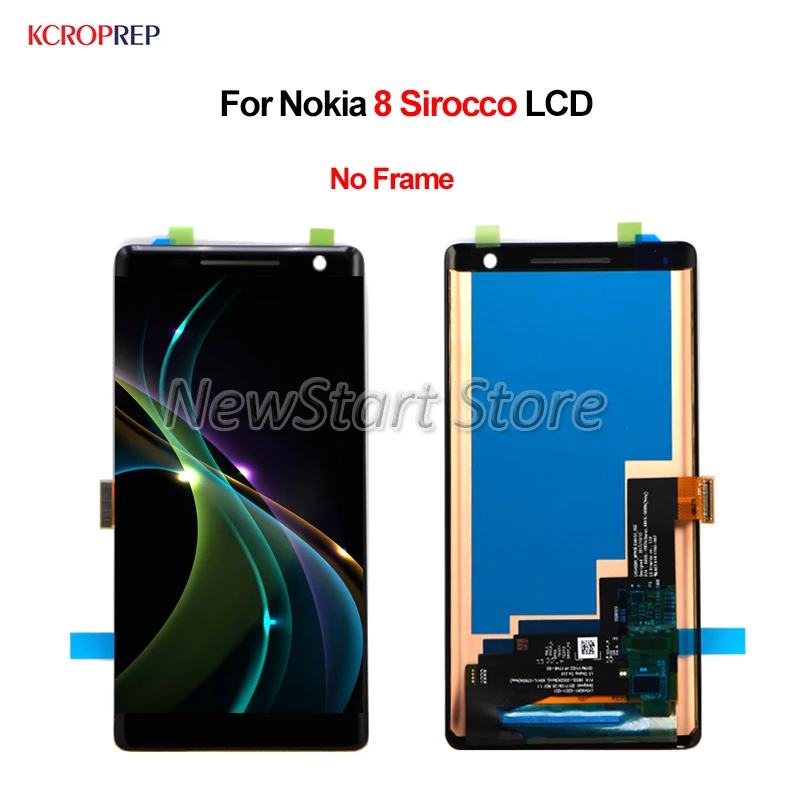 5 &quotдля Nokia 8 Sirocco ЖК дисплей сенсорный экран дигитайзер сборка без рамки для LCD