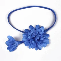 prepare the waist line fashion big flower adornment female waist belt joker blue dress of nepotism v057