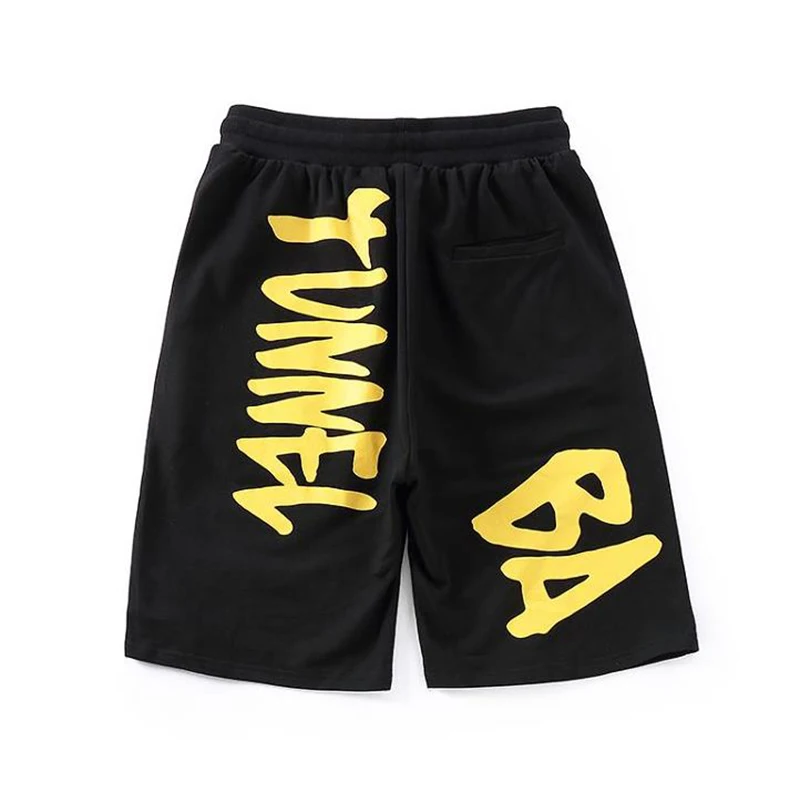 

Hip Hop Casual Shorts Men Tide Design Shorts 2019 Summer Fashion Male Short Jogger Streetwear Black short pants men Sweatpant