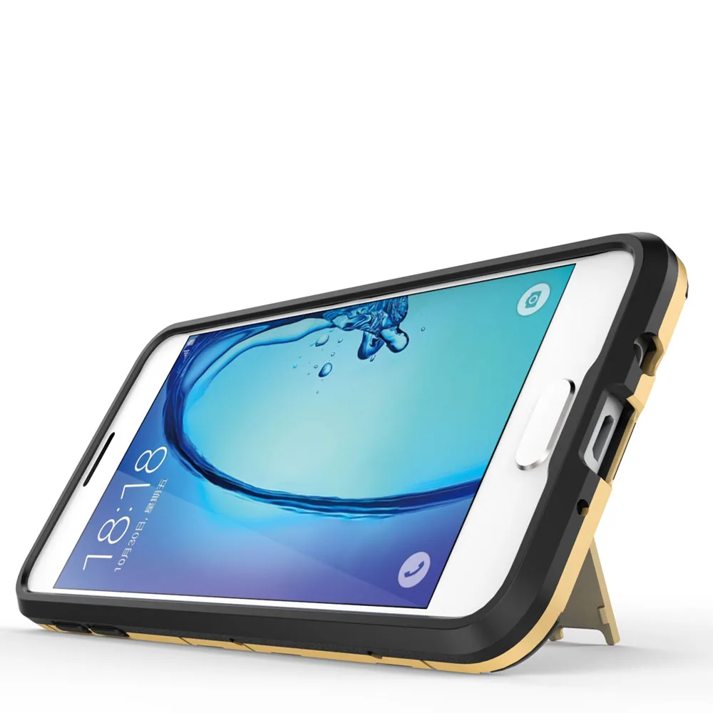 Чехол для Samsung Galaxy J5 Prime/ON 5 2016 двухслойный Гибридный армированный чехол с