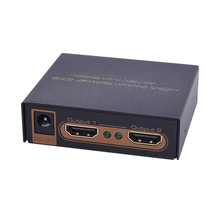 4K HDMI сплиттер 2X2 коммутатор 2 в выход для apple TV STB dvd плеер HDTV PC ноутбук|Кабели HDMI| |