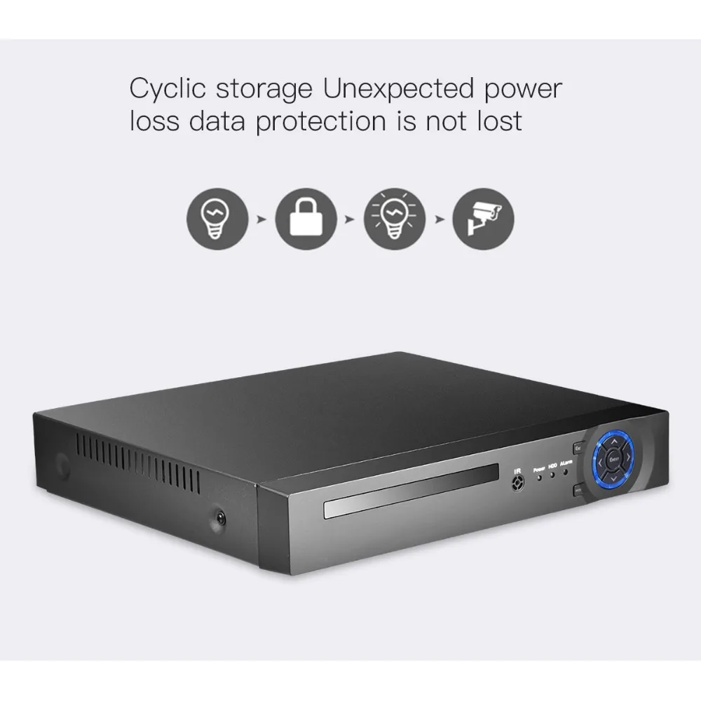 GADINAN H.265 4CH POE Системы 48 V 5MP 3MP 2MP камера видеонаблюдения HD сети IP66 АНТИВАНДАЛЬ