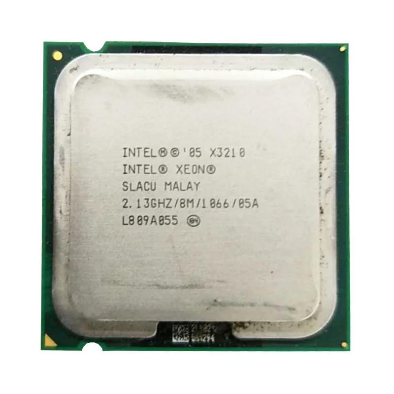 Процессор Intel Xeon X3210 четырехъядерный процессор 2,13 ГГц LGA 775/8 M/1066 МГц серверный процессор