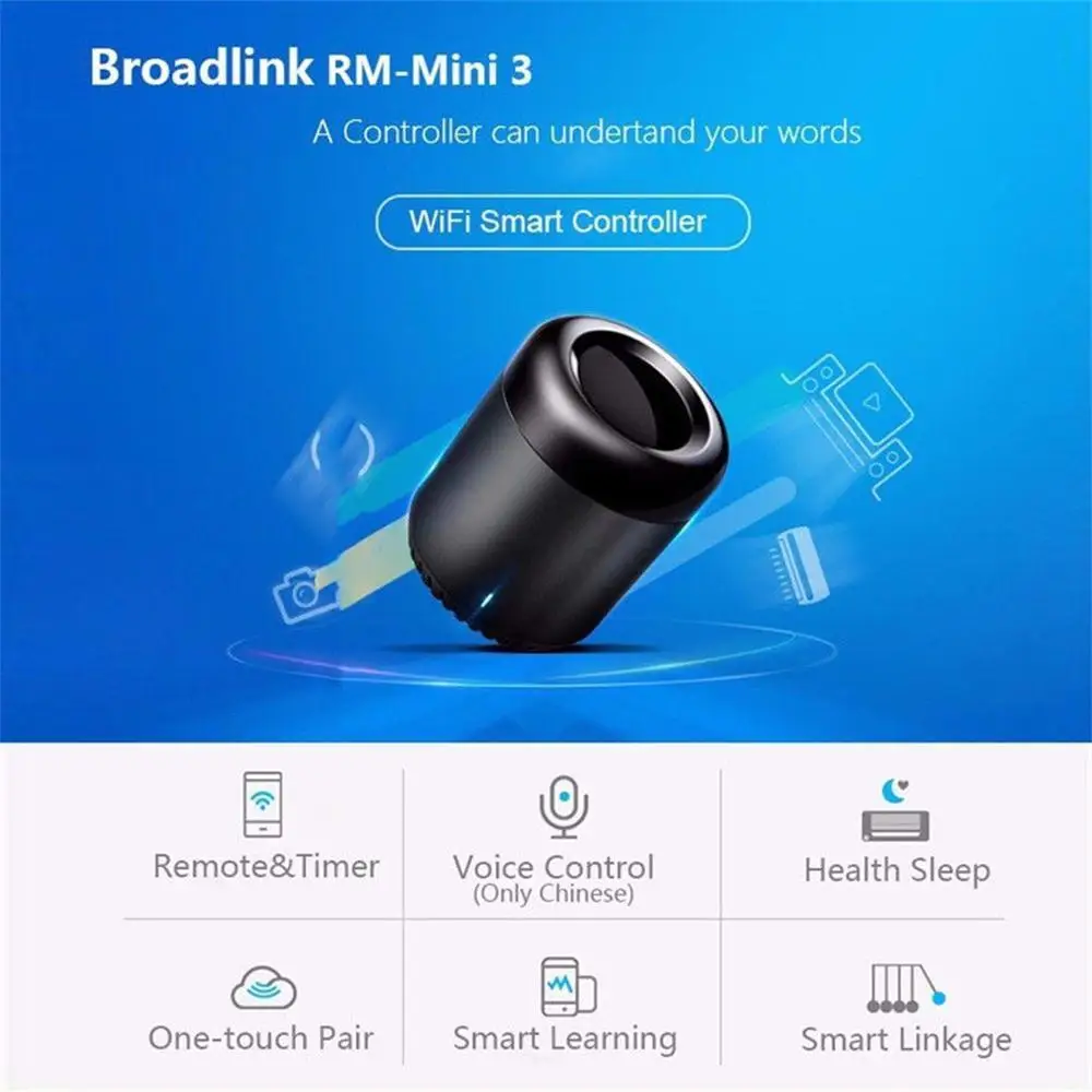 Оригинальный Broadlink умный дом RM Pro MINI3 контрольный Лер для Alexa Google Home WiFi IR RF 4G пульт