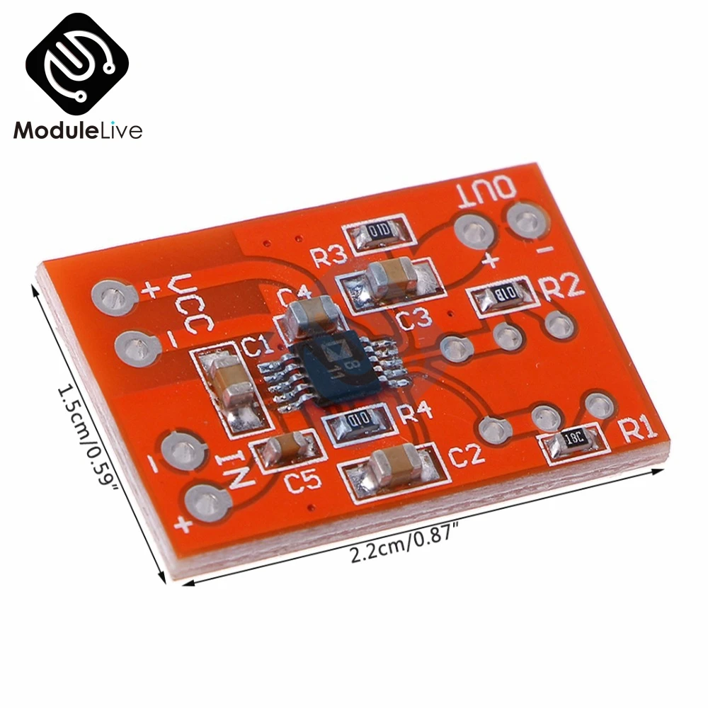 Плата усилителя микрофона SSM2167 DC 3V 5V с низким уровнем шума сжатие COMP моно модуль