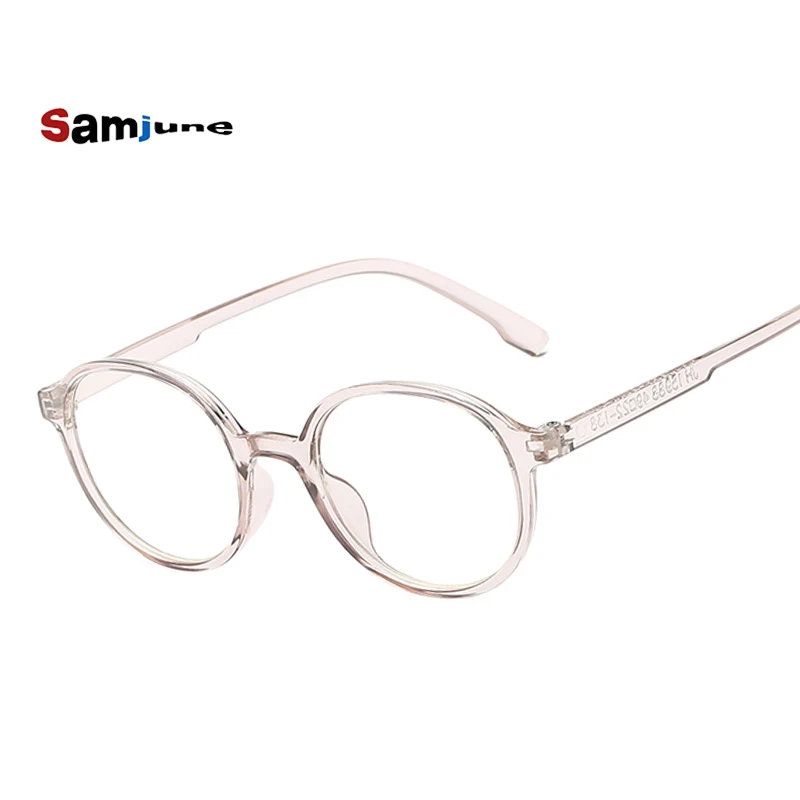 Samjune Модные женские прозрачные очки PC Frame дизайнерские очки складные многоцветные очки женские