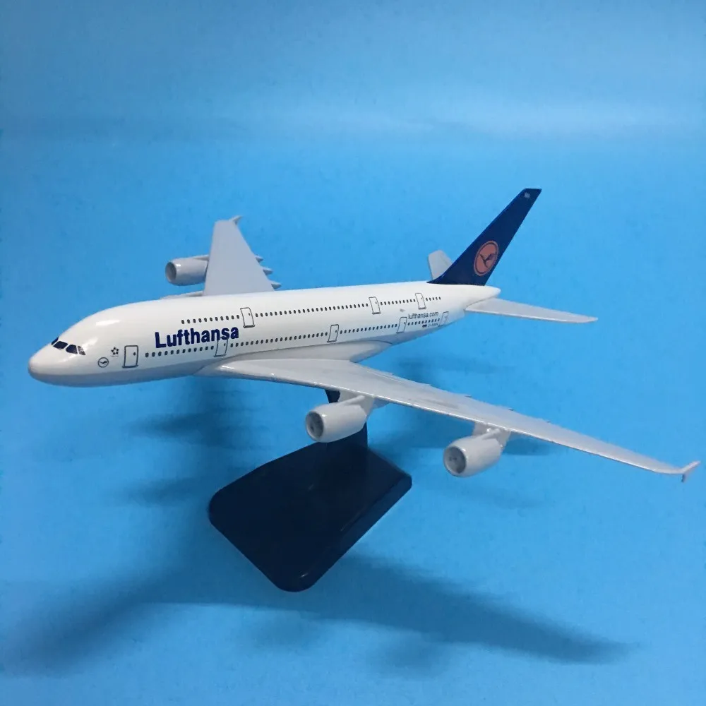 JASON TUTU 20 см модель самолета Модель самолета Lufthansa Airbus A380 модель самолета 1:200 литой под давлением металлический самолет игрушка в подарок