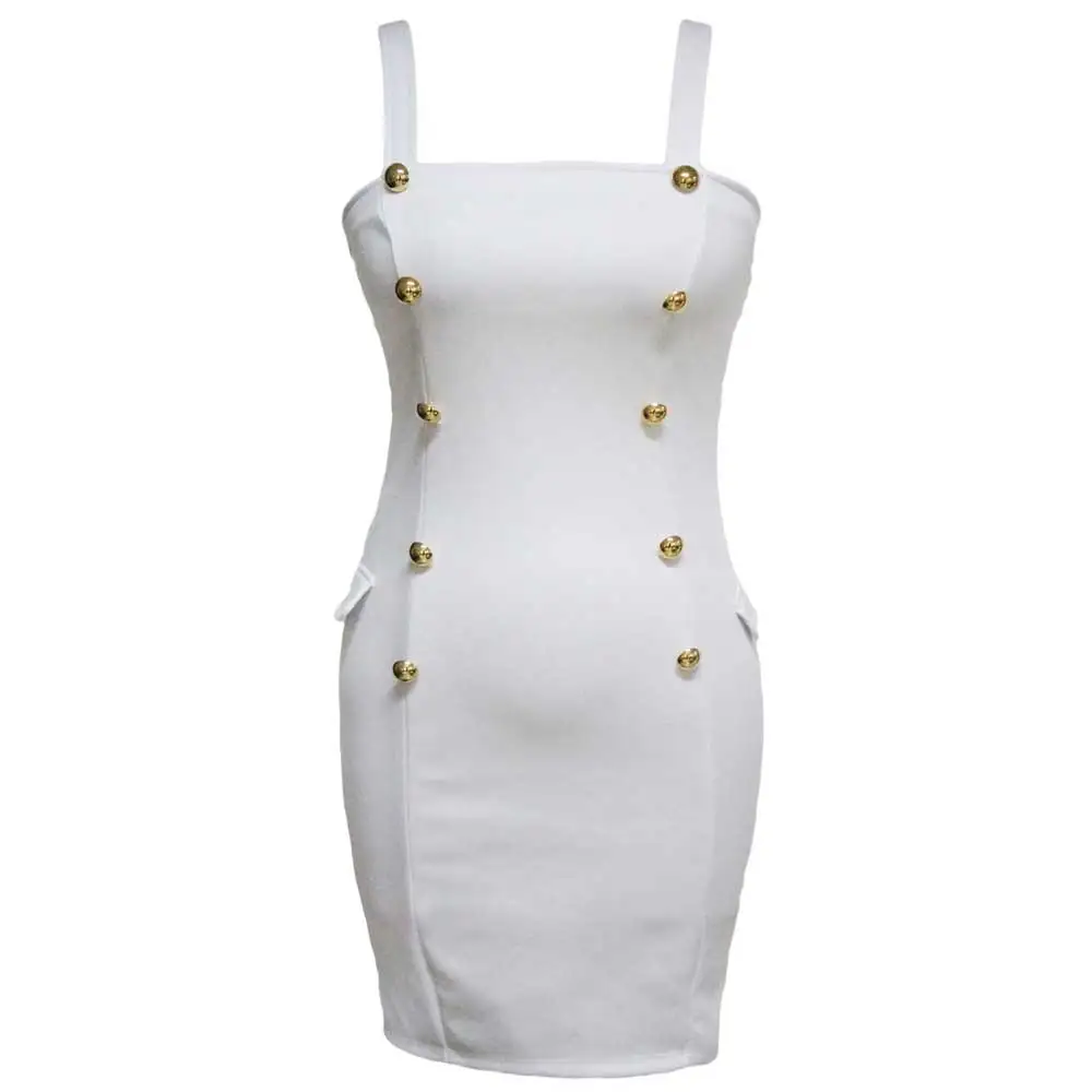 Сексуальная офис свободного покроя рабочая одежда 2016 летний женщина Vestido золото