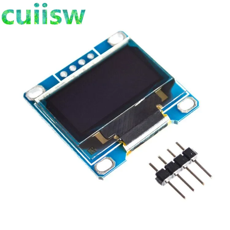 Светодиодный ЖК дисплей O 128X64 1 шт. модуль белого цвета для arduino 0 96 дюймов I2C IIC SPI