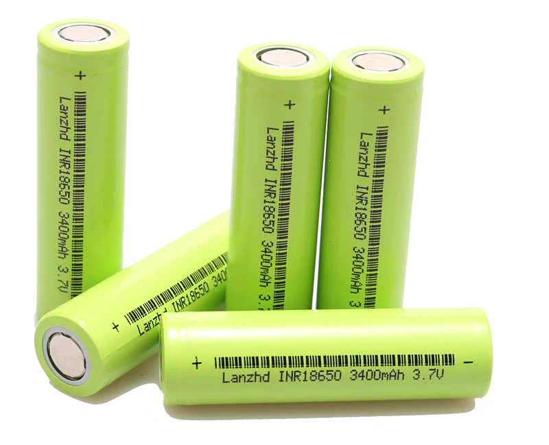 2 шт. 18650 3 7 V 3400mAh литий ионный аккумулятор 30A INR18650 для электронных сигарет Игрушки
