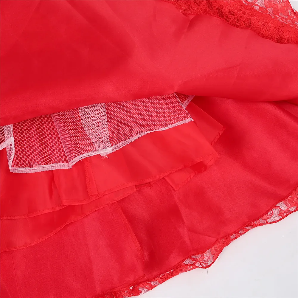 RQ-206 Girls Dress Children Wedding Brides Gears Summer Dresses for Celebrations Princess Lace Costume Clothes Christmas | Детская