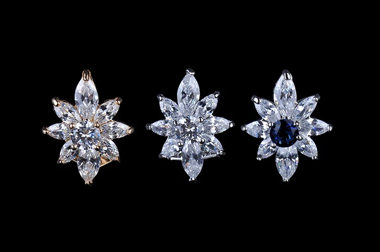 Серьги клипсы с фианитом ААА для женщин модные золотые серьги GLE0119|earrings owl|earring