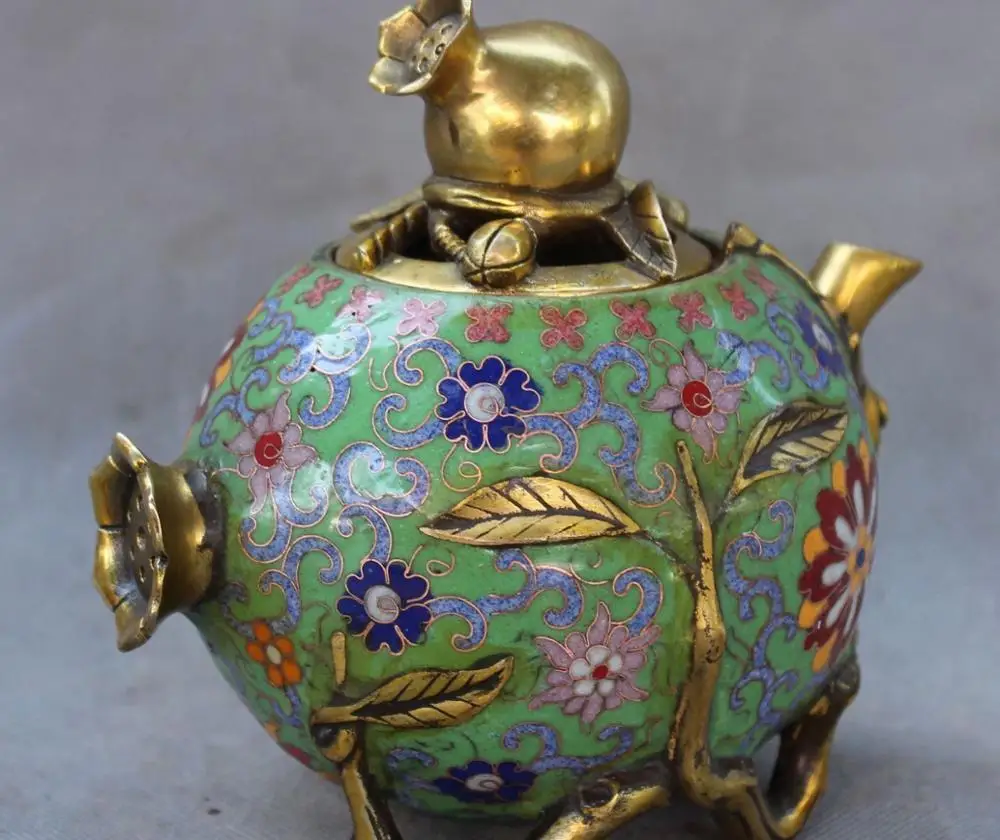 Бесплатная доставка китайская перегородчатая эмалированная позолоченная