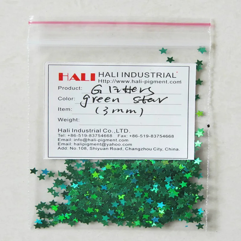 Блестящий пигмент блестящий порошок в виде звезды луны сердца для ногтей цвет: красный золотой серебряный