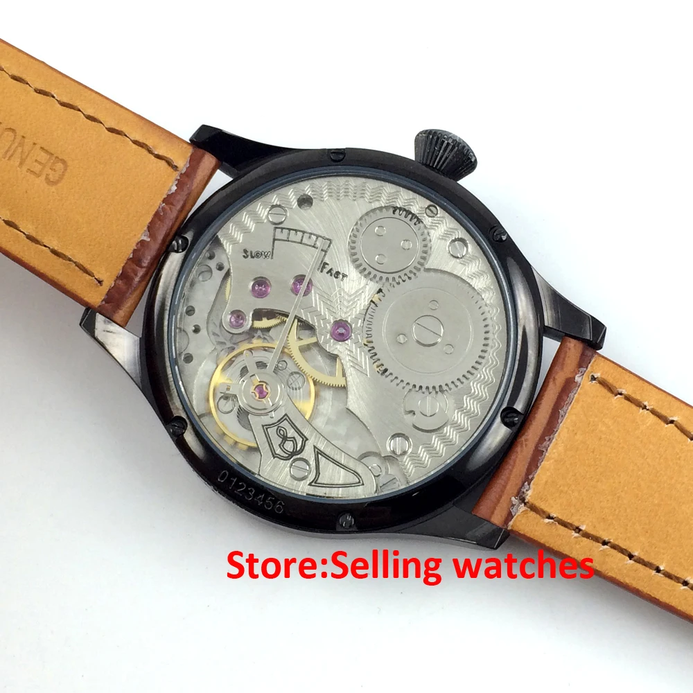 Parnis 6498 мужские часы с белым циферблатом 44 мм|watch men|watch men watchwatch watch |