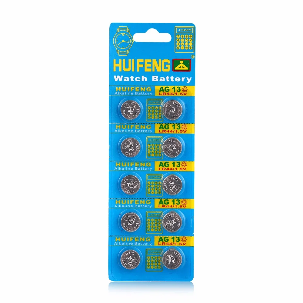10 шт./лот AG13 357A LR44 SR44SW SP76 L1154 RW82 RW42 батарея ячейки батарея для мобильного часо, 10 шт. AG13 батарея XINLU