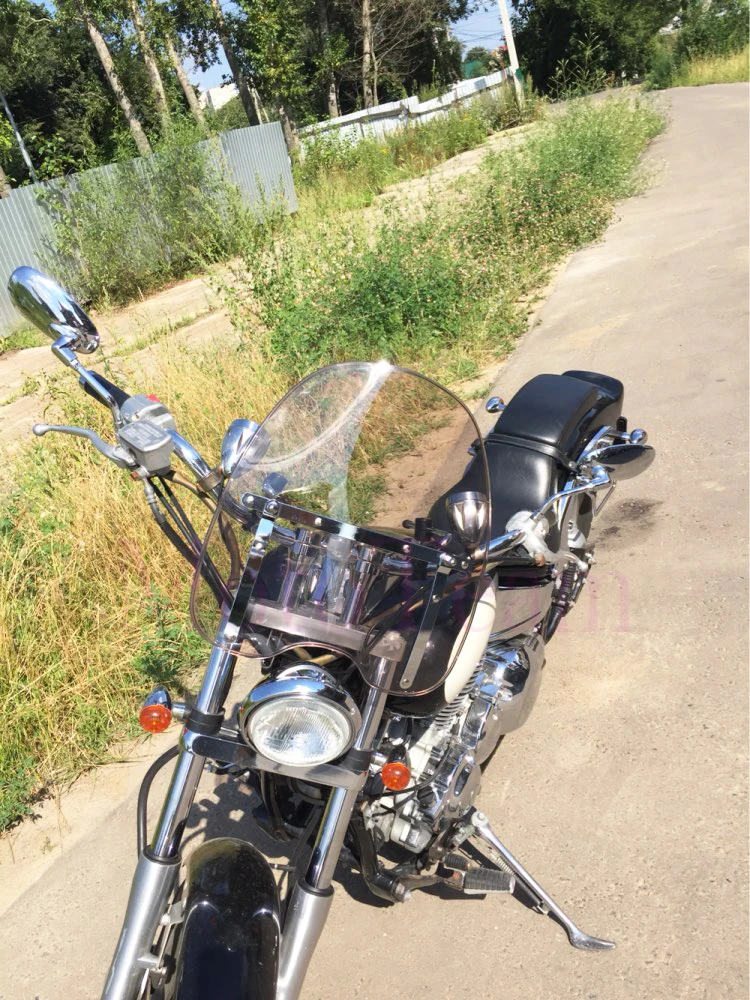 Ветровое стекло для мотоцикла Honda Shadow Spirit 750 Saber 1100 VLX 600 Stateline 1300|Козырьки от ветра и