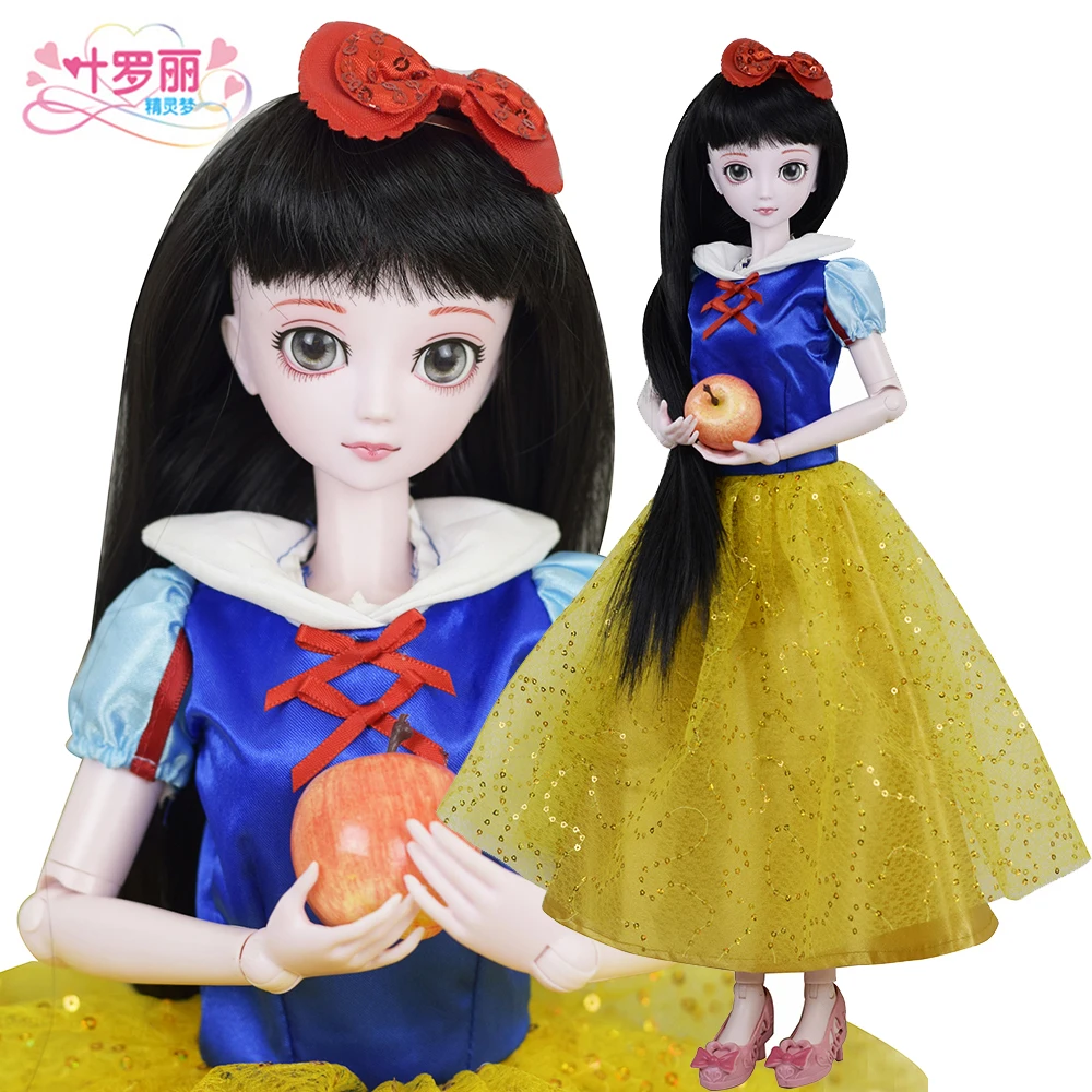 18 &quotНочная Лолита 1/4 BJD кукла 45 см шарнирных кукол Белоснежка розовая кожа