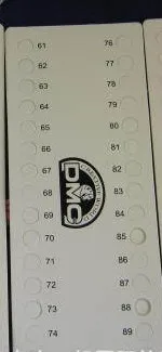 

30 шт., 61-90 отверстий, нить-органайзер для нить DMC, коврик для бумаги, лист для вышивки крестиком, инструмент для шитья, рукоделия, рукоделие plus