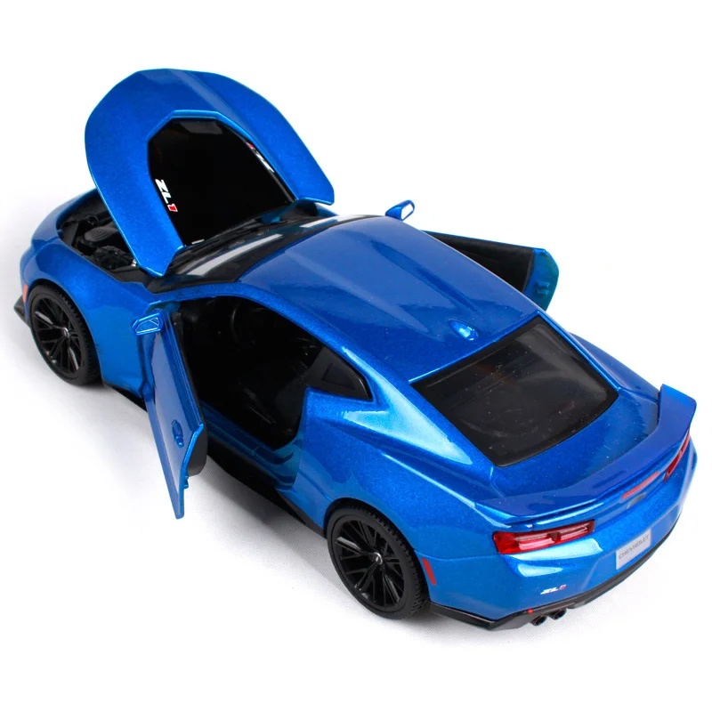 Maisto 1:24 Chevrolet Camaro ZL1 синий красный винный спортивный автомобиль литая модель автомобиля игрушка Новинка в коробке Новое поступление 31512