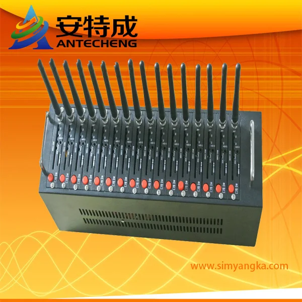 16 портов wavecom q24 плюс gsm/четырехполюсная система GPRS usb модем по команде|usb modem|gsm