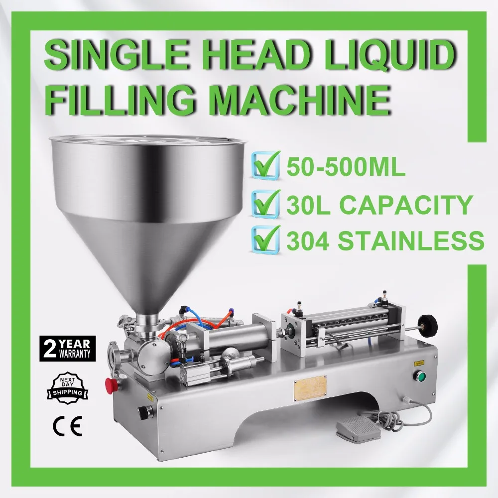 

50-500ML Semi-Automatic Liquid Paste Filling Machine Cosmetic 25bottles/min