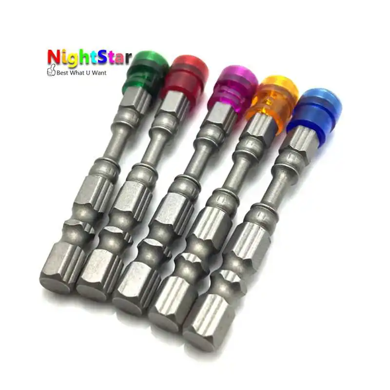 Отвертка для гипсокартона 5 шт. 65 мм с шестигранным хвостовиком 1/4 дюйма Магнитная