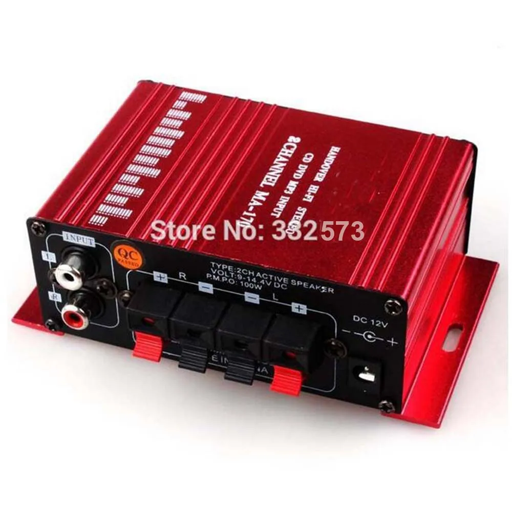 2015 Новый мини автомобильный Hi Fi Цифровой MA 170 USB FM цифровой усилитель мощности