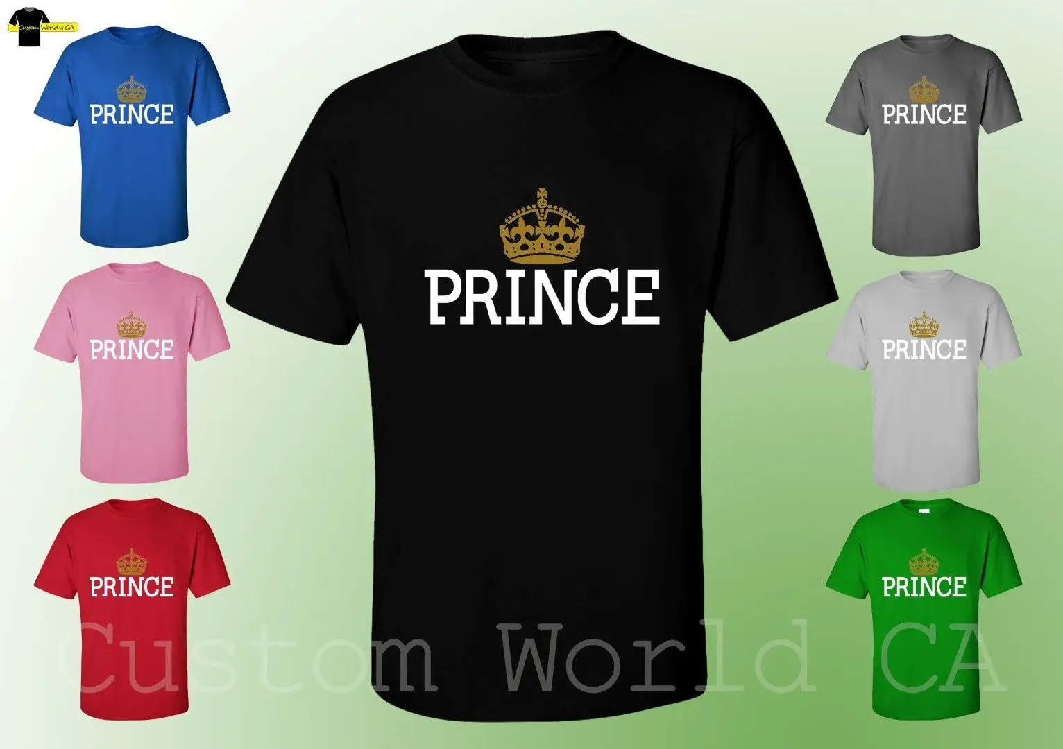 Цена Футболка Для мужчин футболка цена корона его и ее соответствия Прохладный