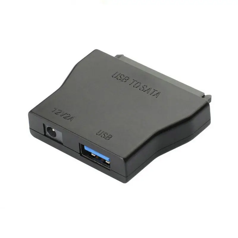 USB 3 0 SATA адаптер конвертер украшенное мозаикой из драгоценных камней 12V Мощность