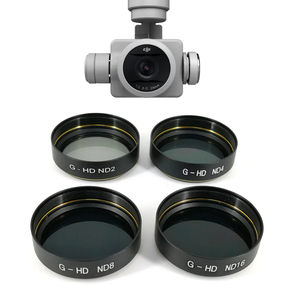 ND2 ND4 ND8 ND16 набор фильтров для объектива нейтральной плотности DJI Phantom 4 Pro / Advanced +