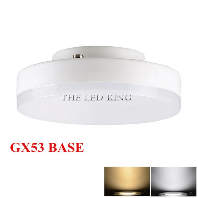 1X 6X светодиодный светильник GX53 220 В SMD 2835 gx 53 прожектор 48 60 80 s теплый белый холодный