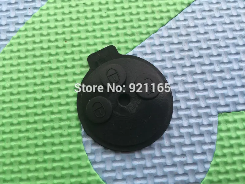 200 шт. новая кнопка для замены Pad Smart Fortwo дистанционный брелок 3 кнопки резиновый