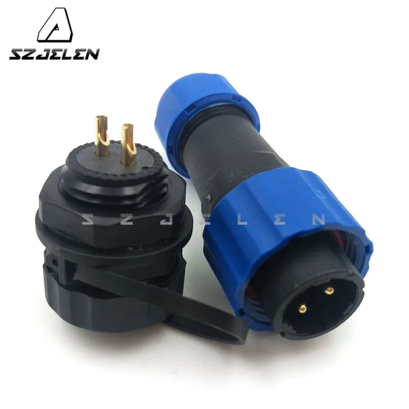 SD16TP-ZM IP67 2-контактный водонепроницаемый и пыленепроницаемый авиационный разъем