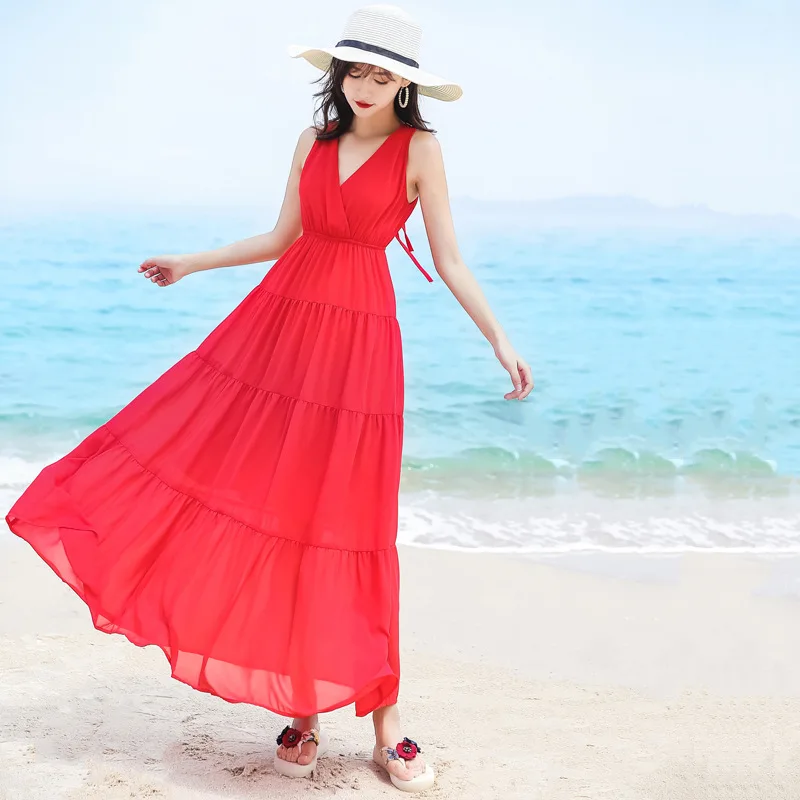 Новинка 2019 женское элегантное сказочное вечернее платье с V образным вырезом