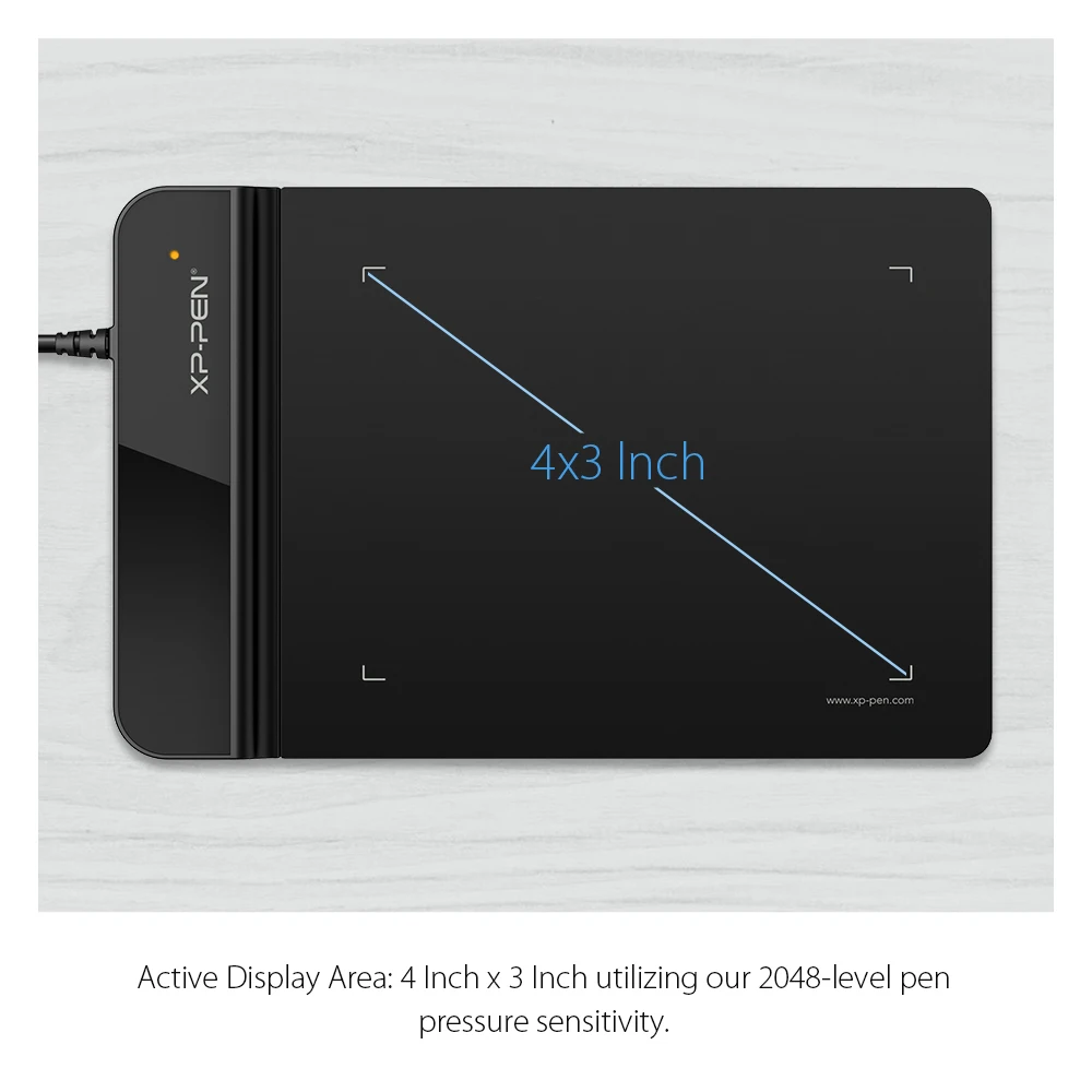 XP Ручка G430 4x3 дюймовый Ультратонкий Графический Рисунок Таблетка для Игры ОГУ и