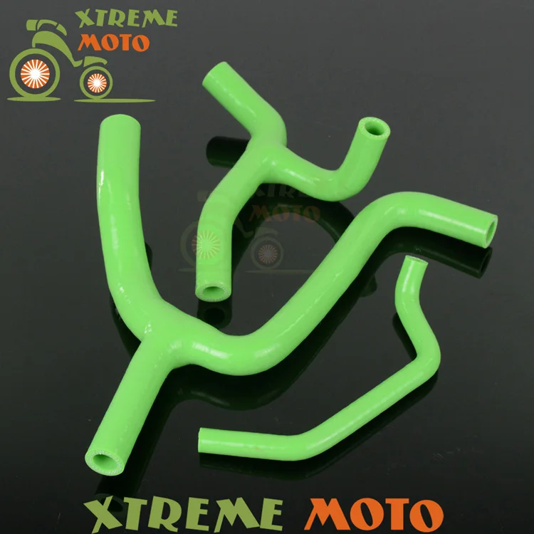 

Silicone Radiator Coolant Hose For Kawasaki KXF450 KX450F 09 10 11 12 13 14 Motorcycle MX Enduro Racing Dirt Bike Off Road