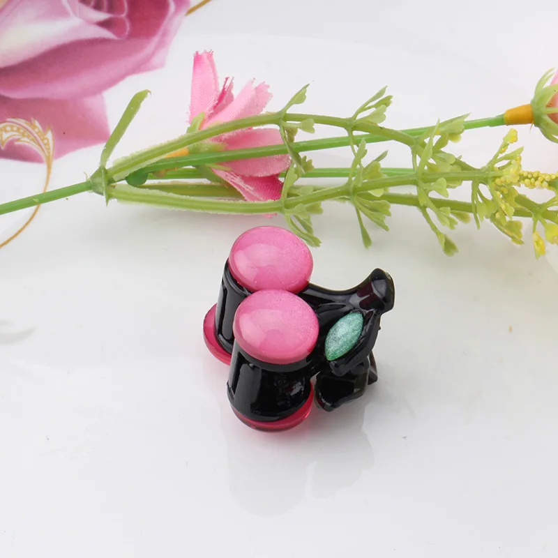 1PC Cherry Gripper Hair Grab Claw Clip For Girls Fruit Headdress Cute Hairpins Headwear | Детская одежда и обувь