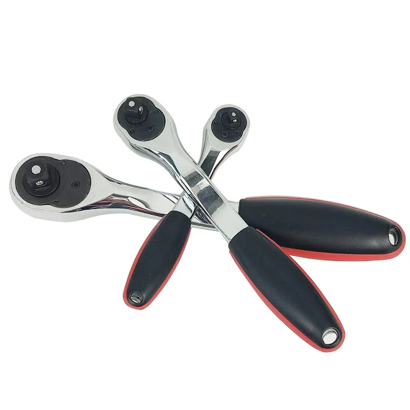 

Quick ratchet wrench Telescopic 12.5mm 10mm 6.35mm 72-tooth high-grade wrench 1/2 3/8 1/4 NO.B1411