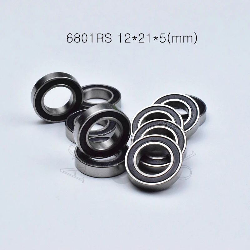 Подшипник 6801RS 12*21*5 (мм) 10 шт. бесплатная доставка фотоподшипник 6801 подшипник из