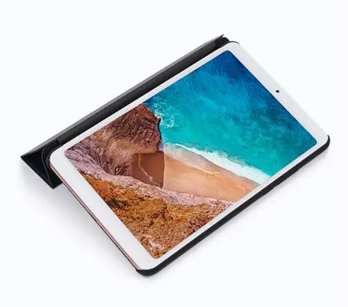 Оригинальный чехол для Xiaomi MiPad 4 Plus из искусственной кожи умный держатель