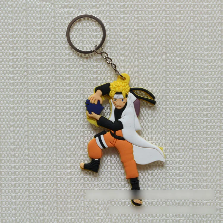 Cute keychain Figure Uzumaki Haruno Sakura Uchiha Sasuke Jiraiya Gaara GamaKichi ornaments Kids Birthday Christmas Gifts Toys | Игрушки и