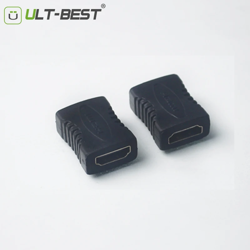 Ульт лучший адаптер HDMI Женский к женскому F/F УДЛИНИТЕЛЬ соединитель конвертер