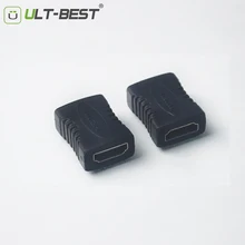 Ульт лучший адаптер HDMI Женский к женскому F/F УДЛИНИТЕЛЬ