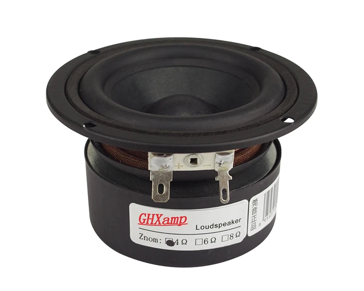 GHXAMP 3 дюймов 4ohm полный спектр Динамик 5-15 Вт HIFI Портативный динамик с bluetooth ноутбук НЧ гликоль Medium(мама я тебя люблю ВЧ милые 2 шт