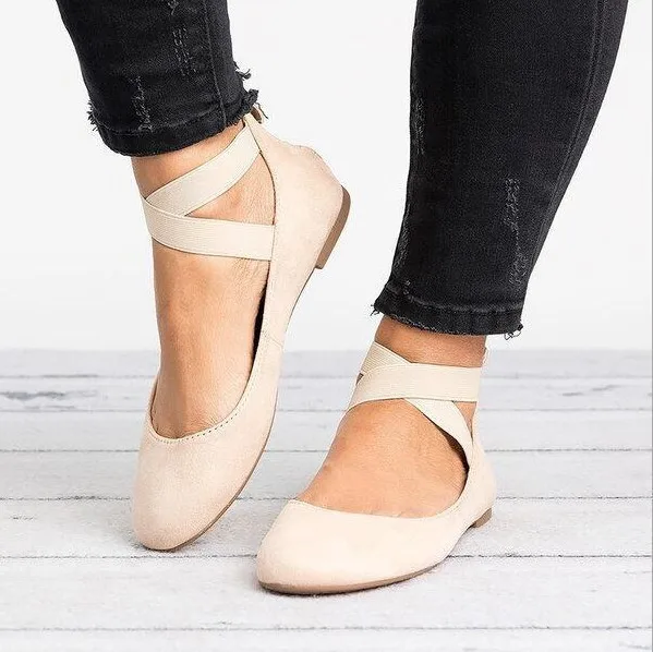 

Womens Shoes Flat-heeled Single Doug Shoes Large Size 42 43 Round-headed Mother's Shoes Female Flat Shoes Women Ladies Shoes